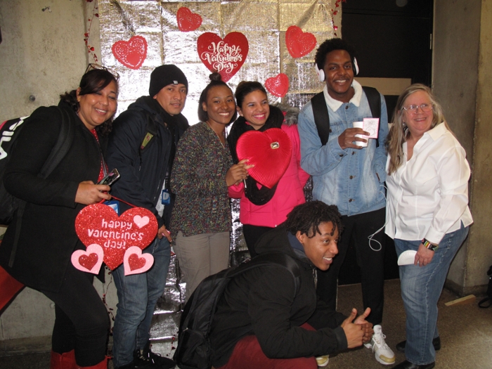 CESL Valentine's Day celebration